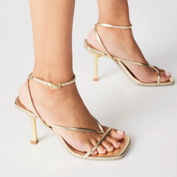 Steve Madden Annie Heels - Champagne - Picture 2 of 11